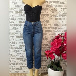 Old Navy Extra High Rise Straight Jeans